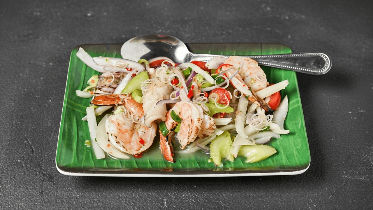 Spicy Glass Noodles Salad